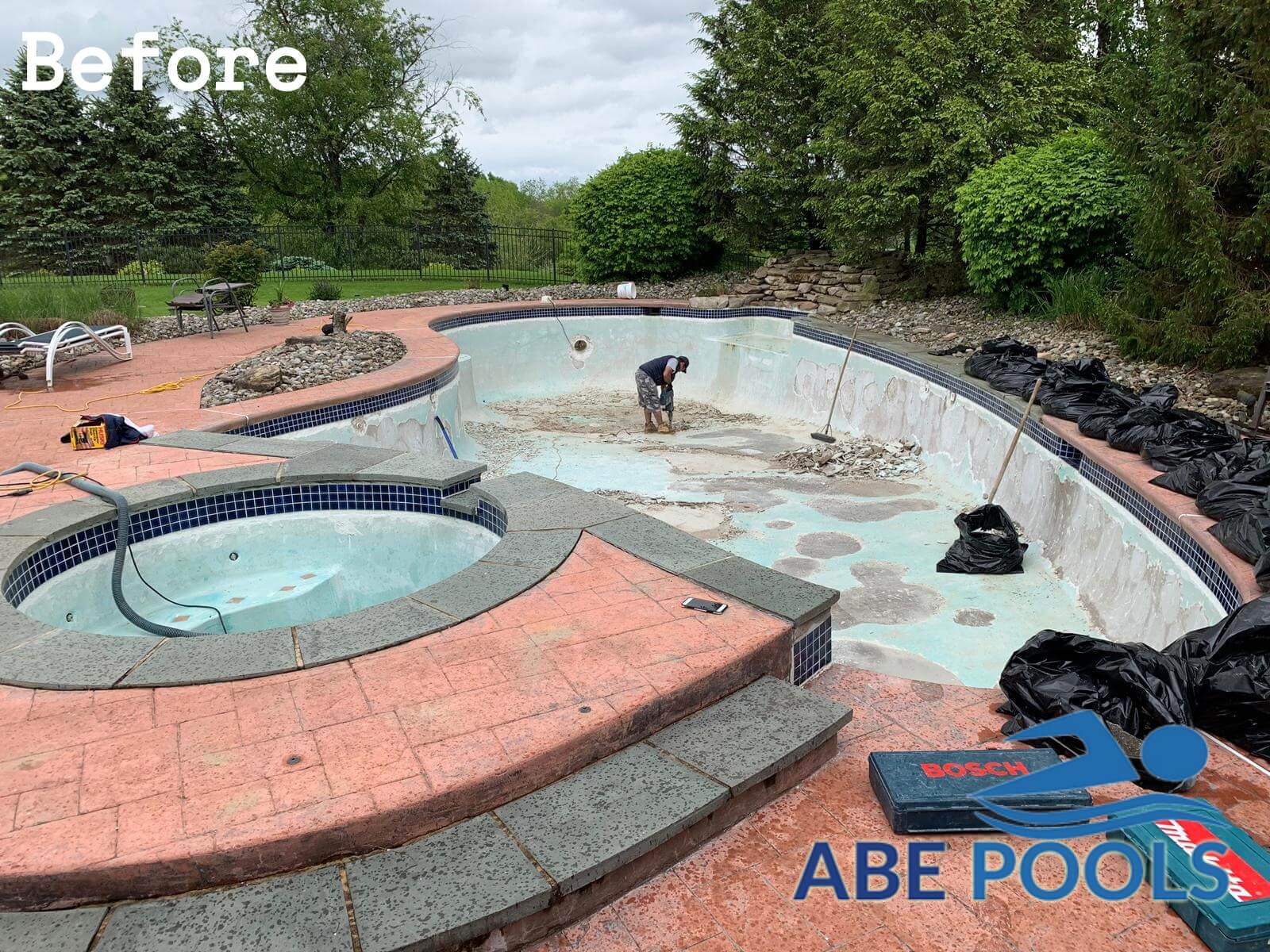 Concrete pool Renovation